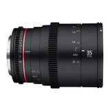 Rokinon 35mm T1.5 Cine DSX High Speed Wide Angle Cine Lens for Sony E