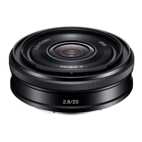 Sony Alpha 20mm f/2.8  E-Mount Prime Lens