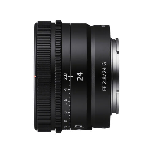 Sony SEL24F28G FE 24mm f/2.8 G Full-Frame Ultra-Compact G Series Lens (Open Box)