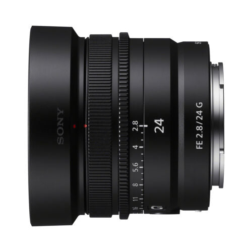 Sony SEL24F28G FE 24mm f/2.8 G Full-Frame Ultra-Compact G Series Lens (Open Box)