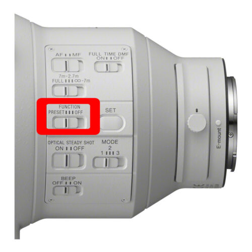 Sony FE 400mm f/2.8 GM OSS Lens (Open Box)