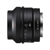 Sony SEL40F25G FE 40mm f/2.5 G Full-Frame Ultra-Compact G Lens