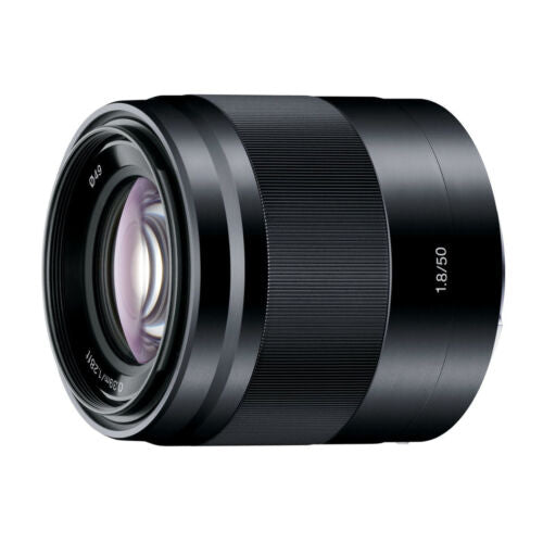 Sony E 50mm f/1.8 OSS Prime Lens (Black)