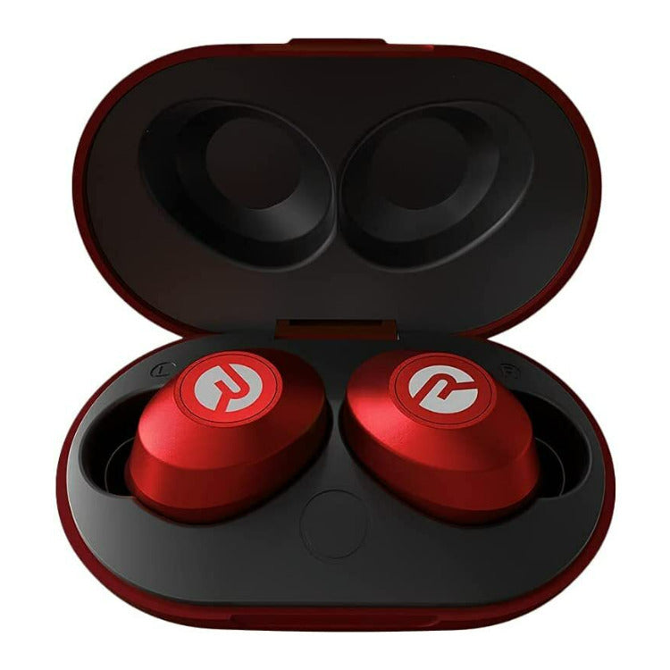 Raycon The Everyday Bluetooth Splash Resistant IPX6 Wireless Earbuds (Flare Red)