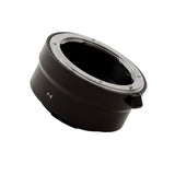 Urth Nikon F Lens Mount to Sony E Camera Mount Hardened Aluminum Manual Adapter (Matte Black)