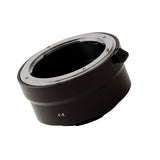 Urth Nikon F Lens Mount to Sony E Camera Mount Hardened Aluminum Manual Adapter (Matte Black)