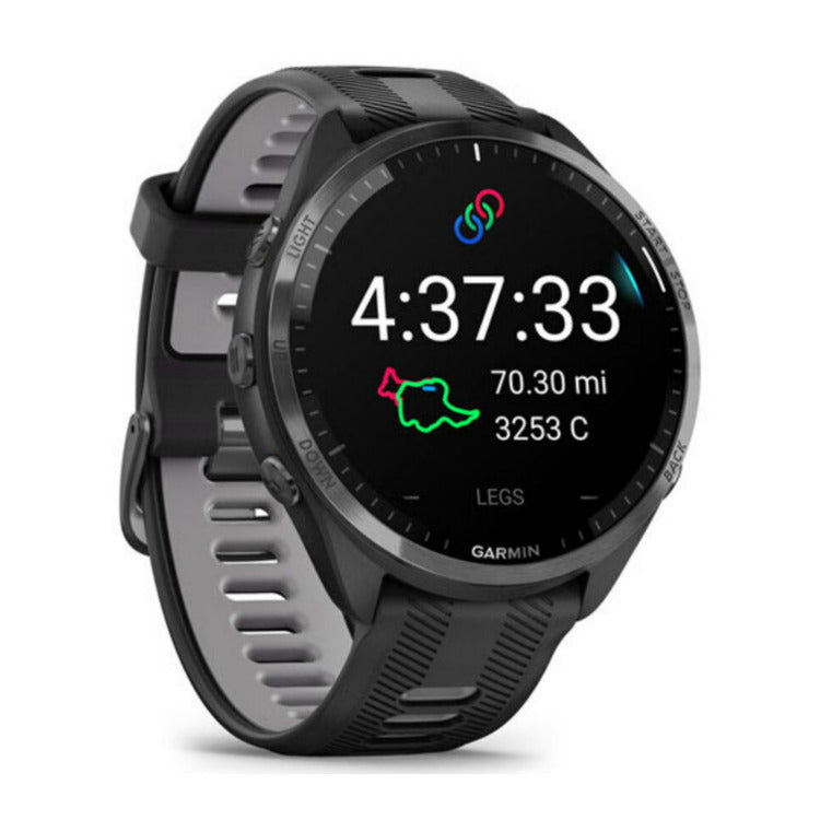 Garmin Forerunner 965 GPS 1.4-Inch Display Titanium Bezel