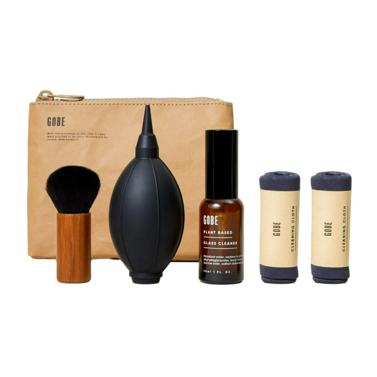 Urth Professional-Grade Travel-Friendly Glass Cleaning Kit for Camera Lenses and Lens Filters
