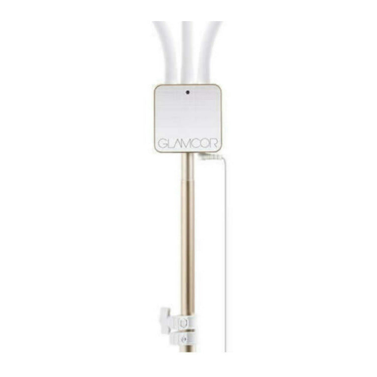 Glamcor Universal Phone Clip for Multimedia X Models (White and Gold)