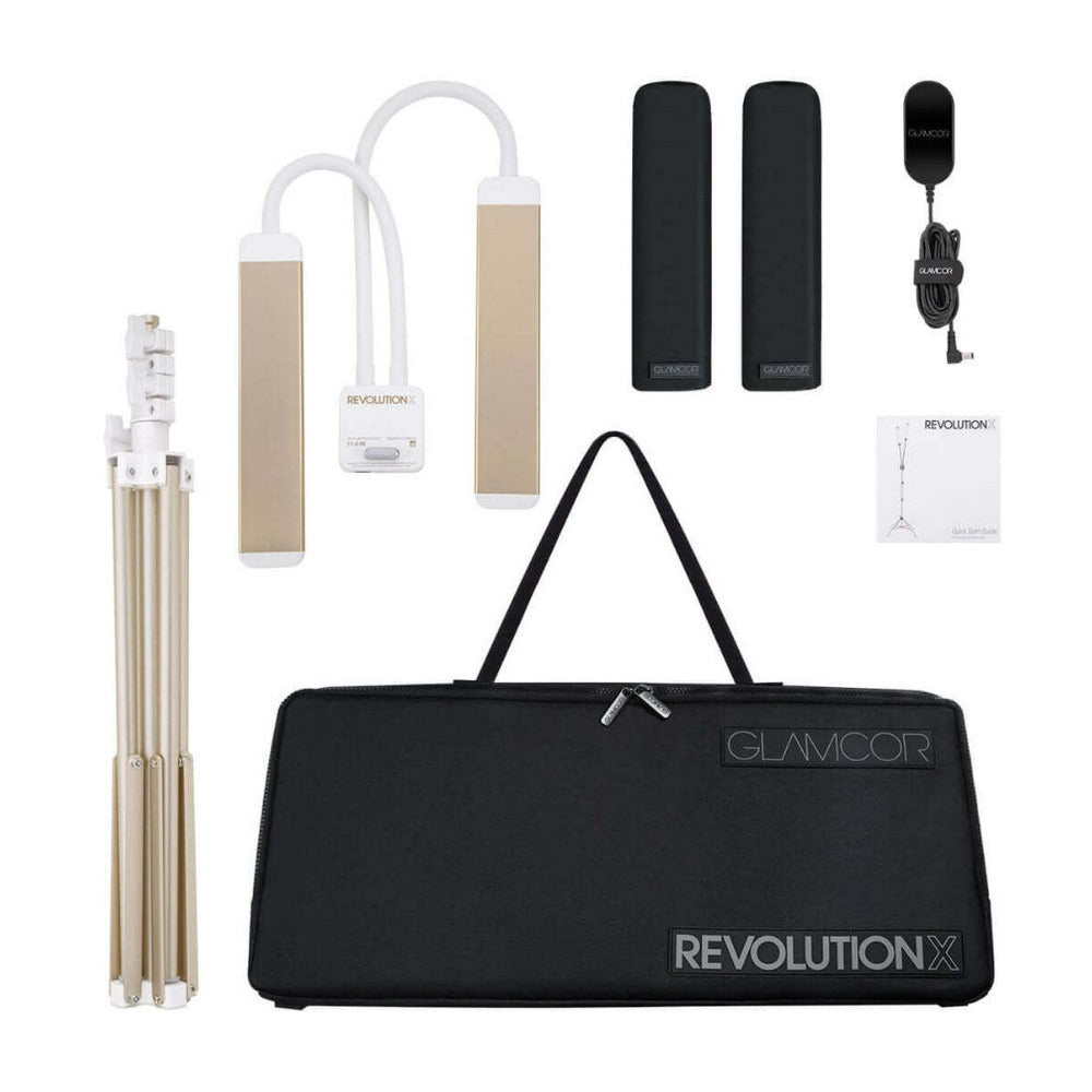 Glamcor Easy to Configure Revolution X Pro Light Kit (White and Gold)