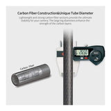 Sirui ST124 VA-5 Carbon Fiber 4 Legs Waterproof 62.2-Inch Travel Tripod with Fluid Video Head