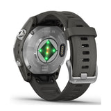 Garmin fenix 7S Pro Solar Multisport GPS Smartwatch (Silver with Graphite Band)