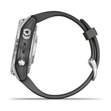 Garmin fenix 7S Pro Solar Multisport GPS Smartwatch (Silver with Graphite Band)