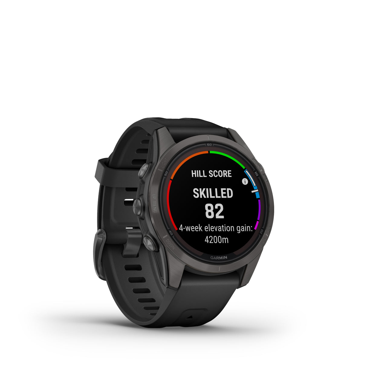 Garmin fenix 7S Pro Sapphire Solar Multisport GPS Smartwatch (Carbon Gray with Black Band)