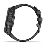 Garmin fenix 7X Pro Sapphire Solar Edition Multisport GPS Smartwatch (Carbon Gray with Black Band)