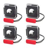 Nanuk Airtag Holder (4 Mounting Options, Airtag Not Included) - 4 Pack