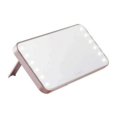 Glamcor RIKI LOVES RIKI RIKI CUTIE Portable Lighted Makeup Mirror (Rose Gold)
