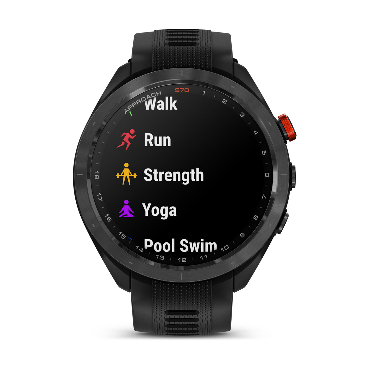 Garmin Approach S70 Premium 32GB Memory GPS 1.4-Inch AMOLED Display Long Battery Life Golf Watch