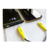 Linearflux Hyperdigital Ultra Series 11,000mAh, Fast Charging and Lightweight Charger (Black)