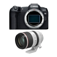 Canon EOS R8 Mirrorless Camera with Canon RF 70-200mm f/2.8L IS USM Lens