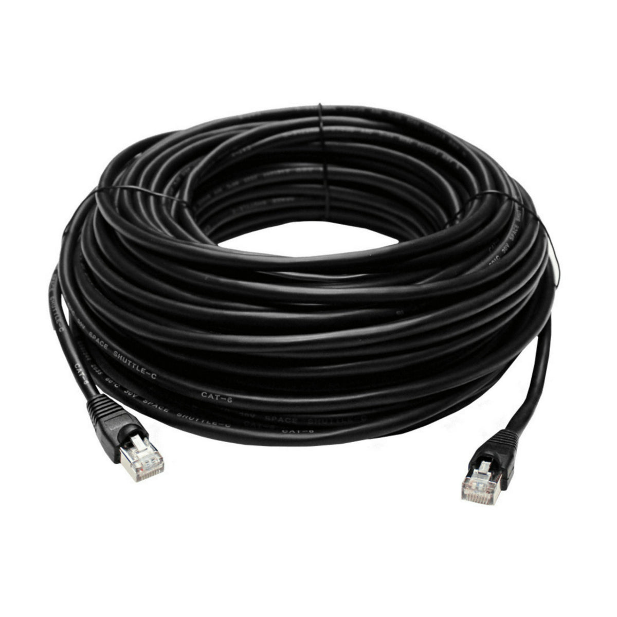 Lorex 300-Feet CAT6 Waterproof, and Fire-Resistant Extension Cable (Black) (Open Box)