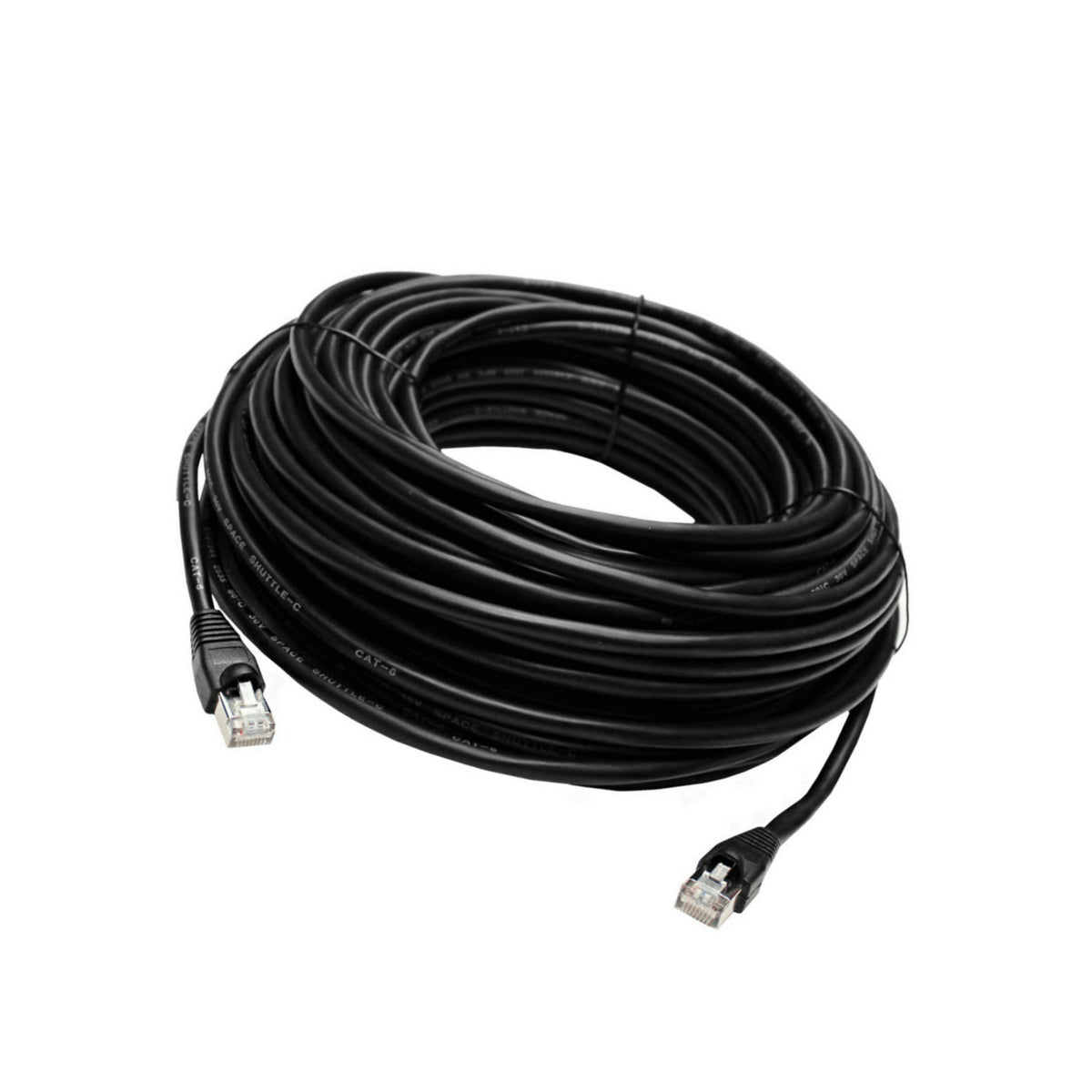 Lorex 300-Feet CAT6 Waterproof, and Fire-Resistant Extension Cable (Black) (Open Box)