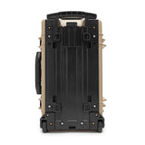 Koah Weatherproof Wheeled Hard Case with Customizable Foam (22 x 14 x 9 Inch) - Tan