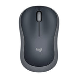 Logitech M185 Compact Design, Smooth Cursor Control, and Long Battery Life Wireless Mouse (Gray)