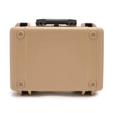 Koah Weatherproof Hard Case with Customizable Foam (18 x 14 x 7 Inch) - Tan