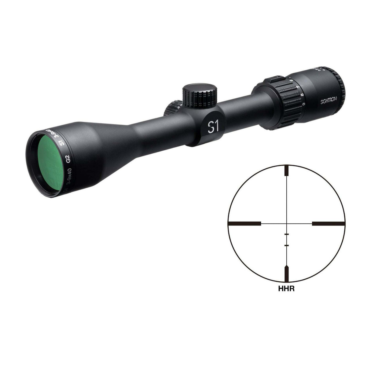 Sightron S1 3-9x40 G2 IPX7 Waterproof, and Shockproof Construction Riflescope