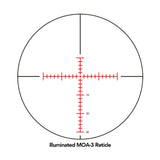 Sightron S-TAC 4-20x50 30mm Zero Stop Waterproof and Fogproof Riflescope with MOA-3 Reticle (Black)