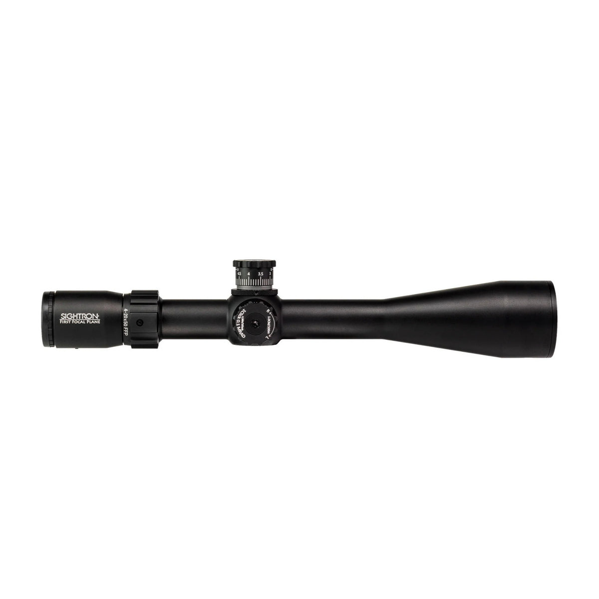 Sightron S-TAC 4-20x50 30mm Zero Stop Waterproof and Fogproof Riflescope with MOA-3 Reticle (Black)