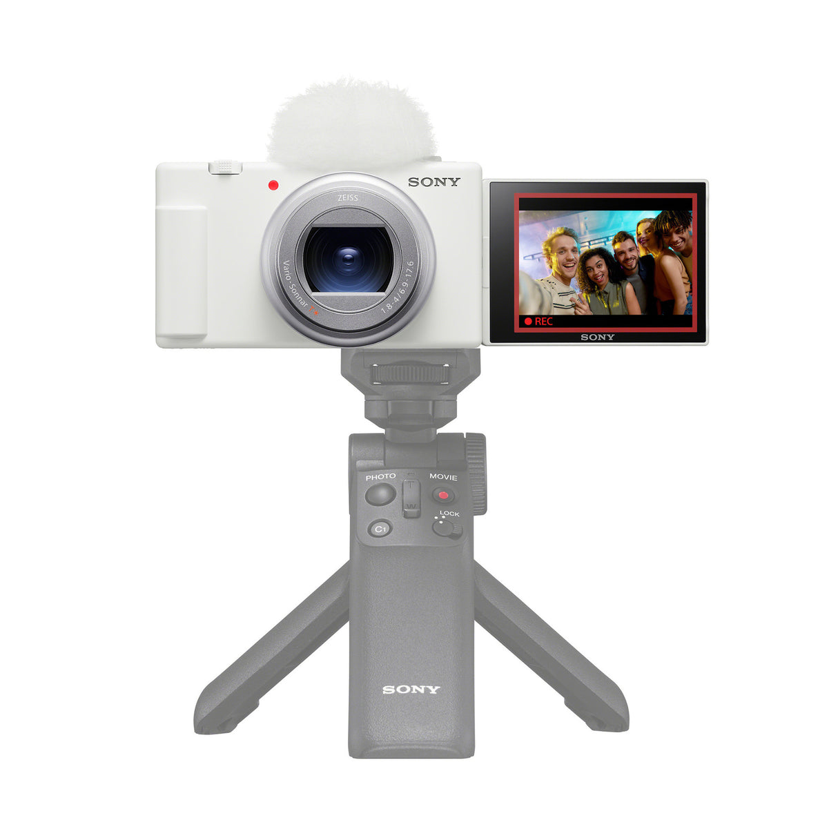 Sony ZV-1 II Vlog Camera for Content Creators and Vloggers (White)