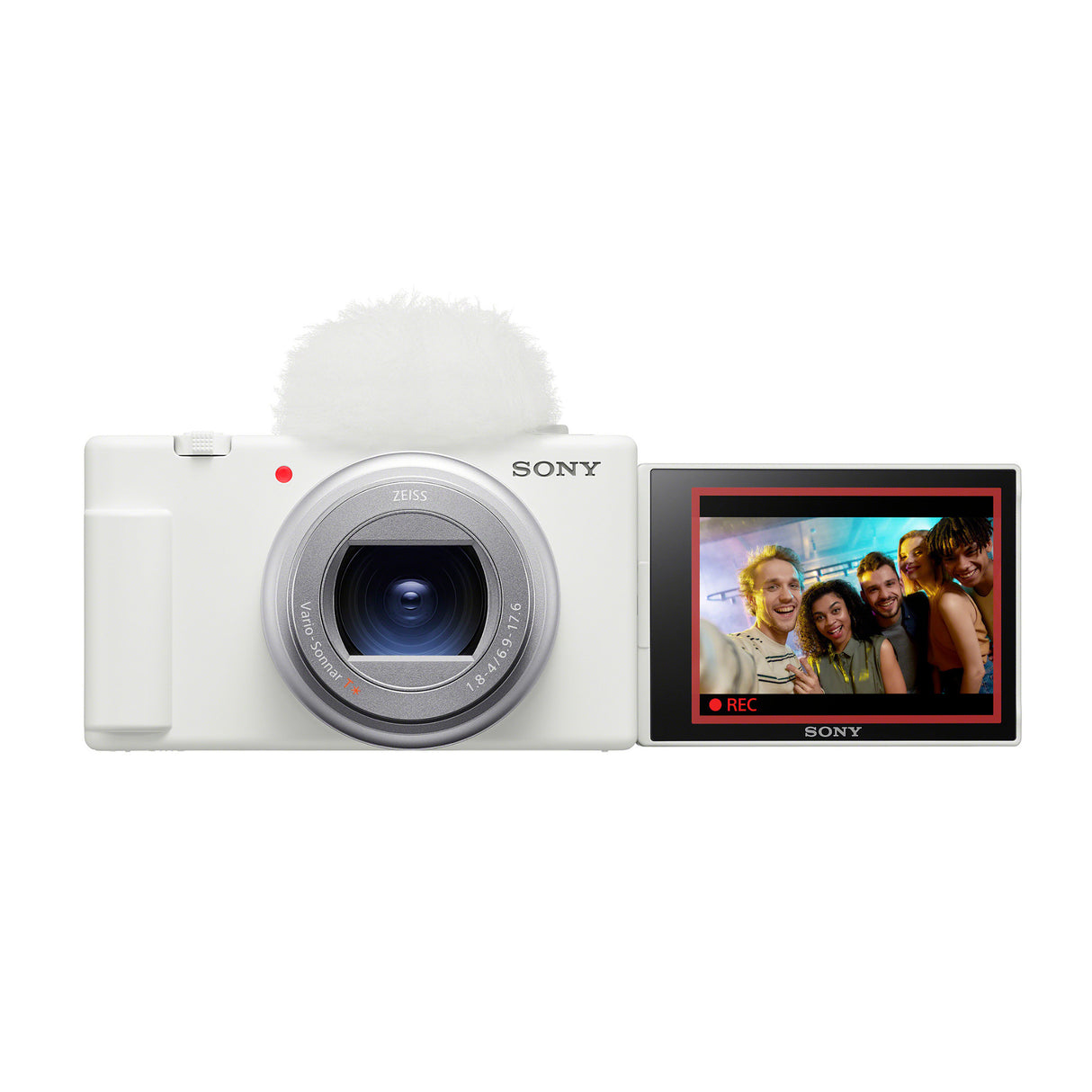 Sony ZV-1 II Vlog Camera for Content Creators and Vloggers (White)