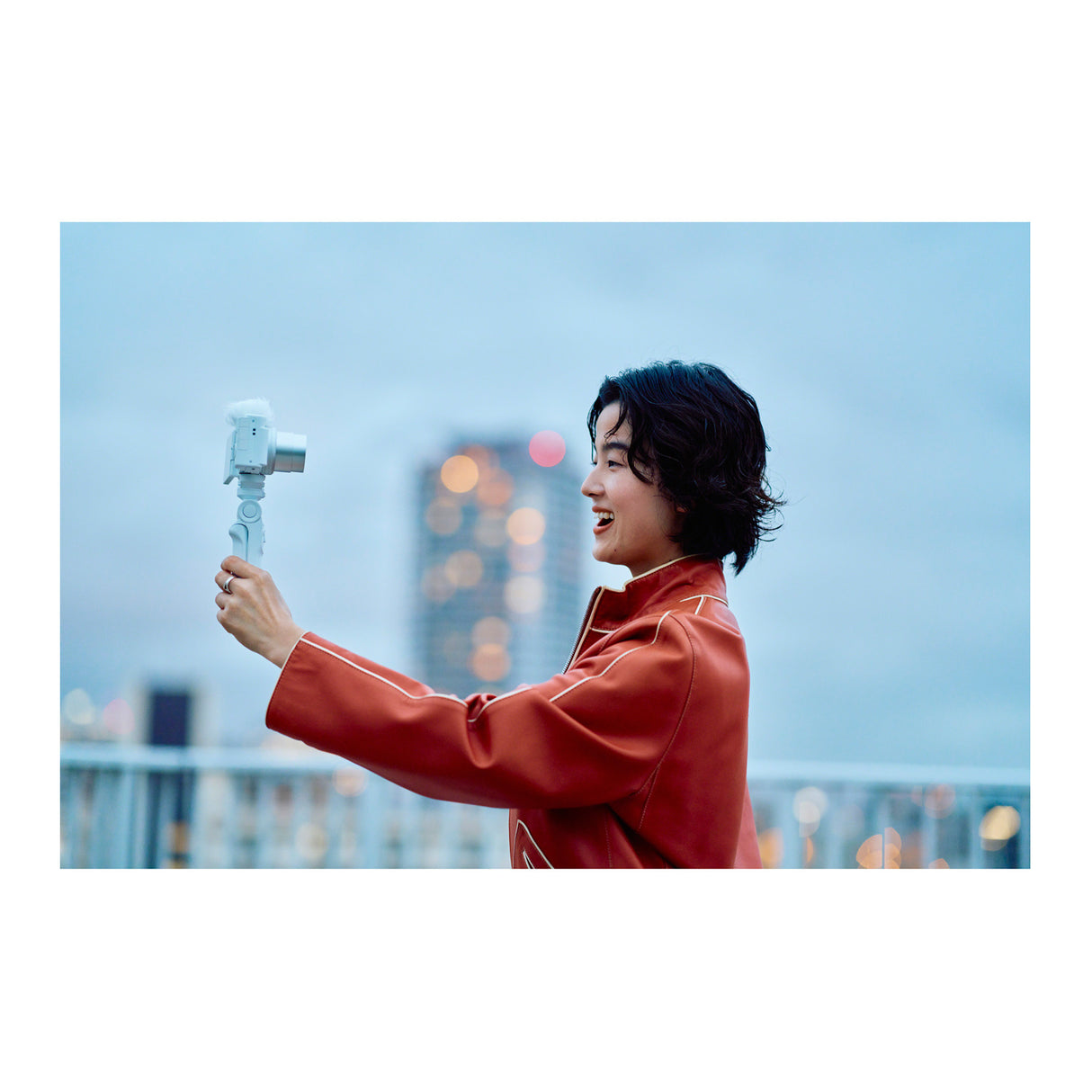 Sony ZV-1 II Vlog Camera for Content Creators and Vloggers (White)