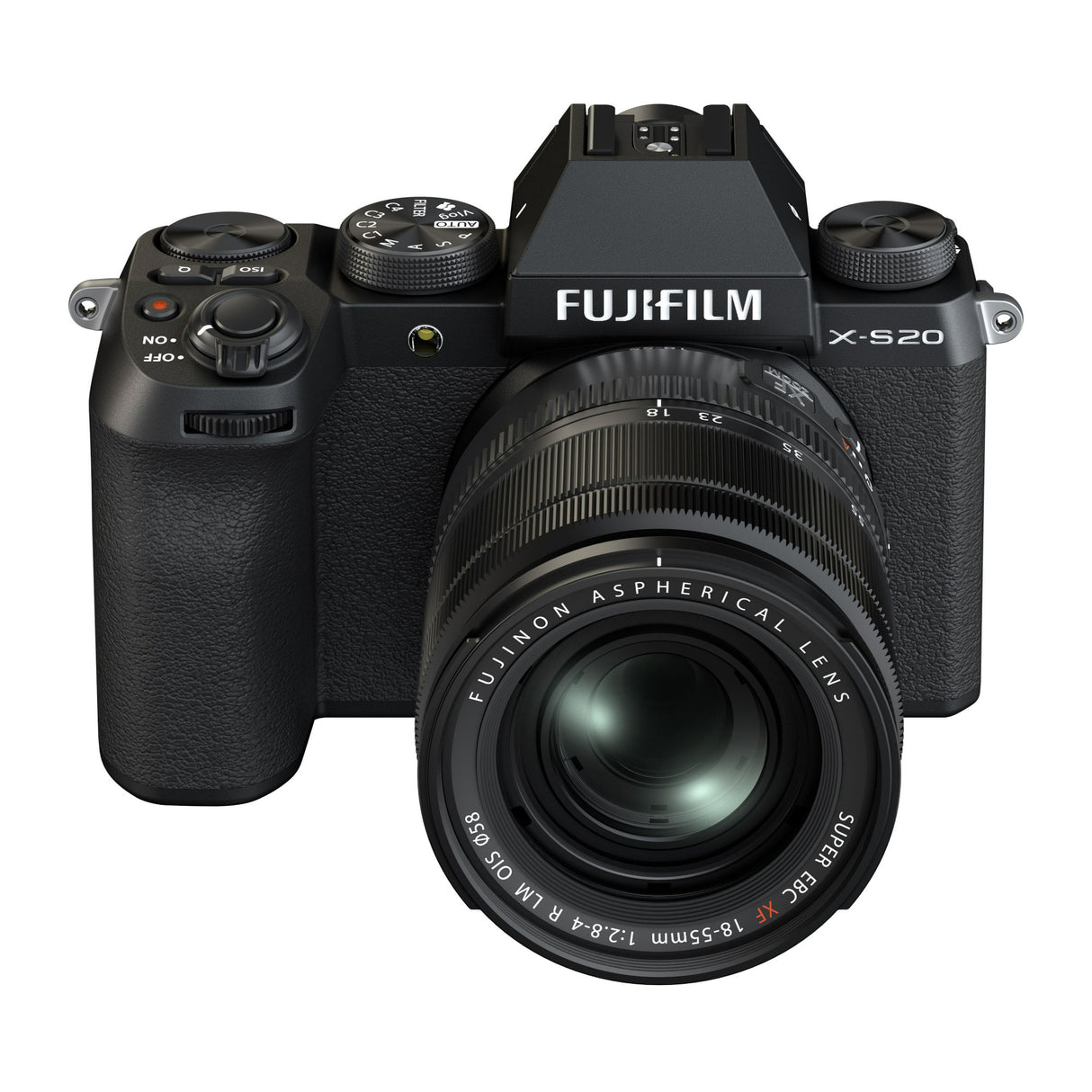 Fujifilm X-S20 X-Trans CMOS 4 Digital Camera with XF18-55mm F2.8-4 R LM OIS Lens Kit (Black)