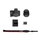 Canon EOS R100 Mirrorless Camera with 18-45mm Lens (Open Box)