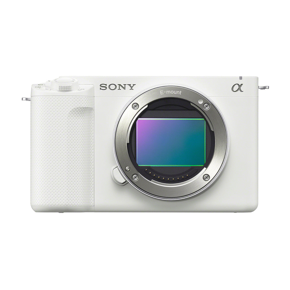 Sony Alpha ZV-E1 Mirrorless Camera (28-60, 50mm Lenses, Accessory Kit, & Shotgun Mic Kit -White)