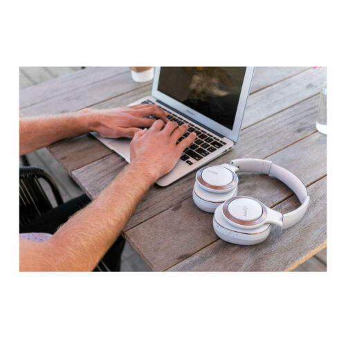 Cleer Enduro ANC Noise Canceling 2-Mic Wireless Headphones with Ambient Awareness Mode (Sand)