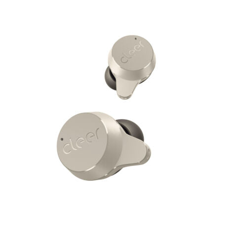 Cleer Audio Roam Noise Cancelling Wireless Earbuds with Touch Controls and Equalizer (Sand)