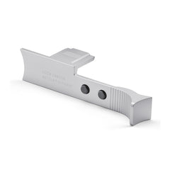 Leica Q3 Aluminum, Silver Anodized Finish Thumb Support with Hotshoe Cover and Soft Release Button