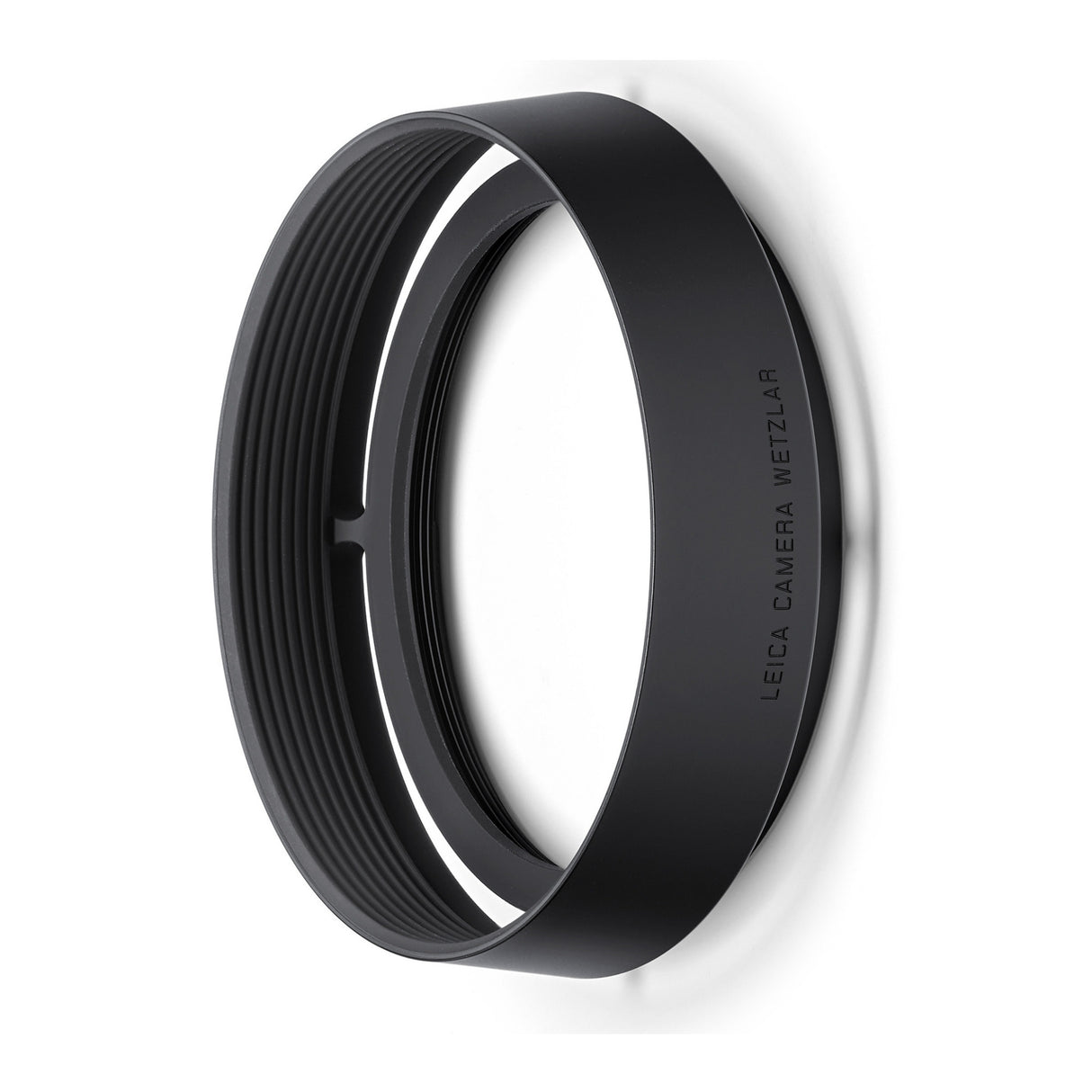 Leica Retro Look Round Aluminum Made Flexible and Versatile Lens Hood (Black)