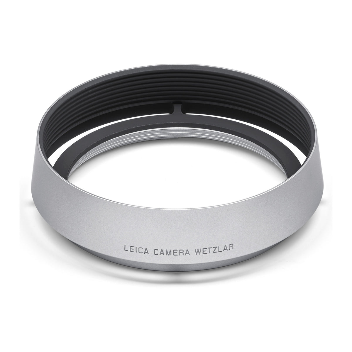 Leica Retro Look Round Aluminum Made Leica Q3 Suitable Lens Hood (Silver)