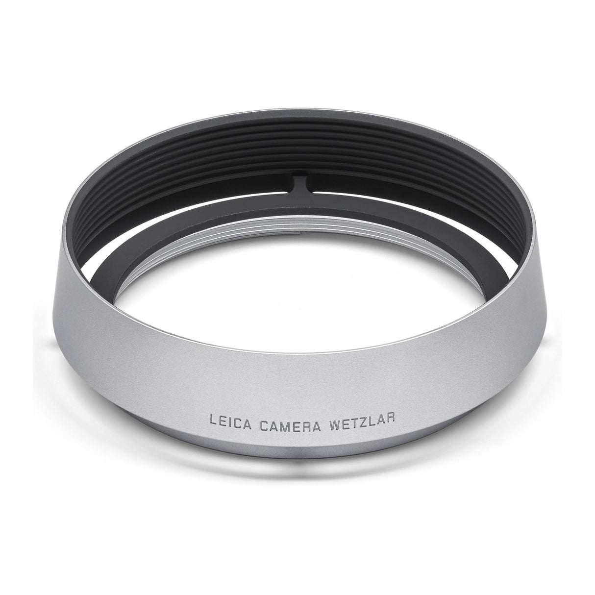 Leica Retro Look Round Aluminum Made Leica Q3 Suitable Lens Hood (Silver)
