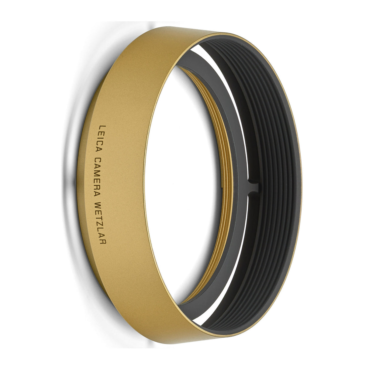 Leica Retro Look Round Brass Made Flexible Lens Hood (Blasted Finish)