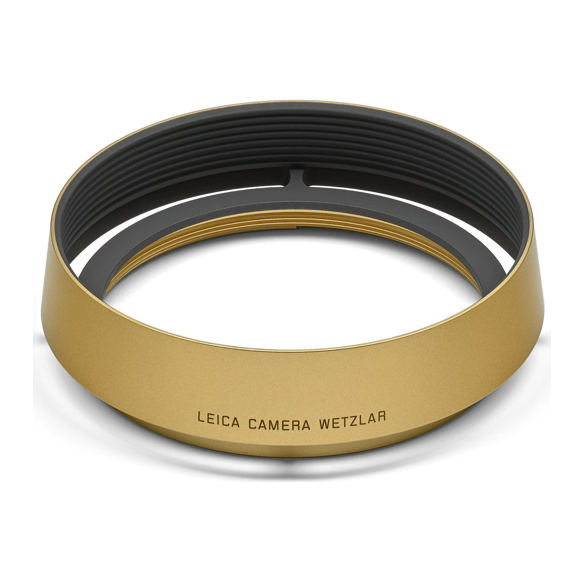Leica Retro Look Round Brass Made Flexible Lens Hood (Blasted Finish)