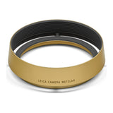 Leica Retro Look Round Brass Made Flexible Lens Hood (Blasted Finish)