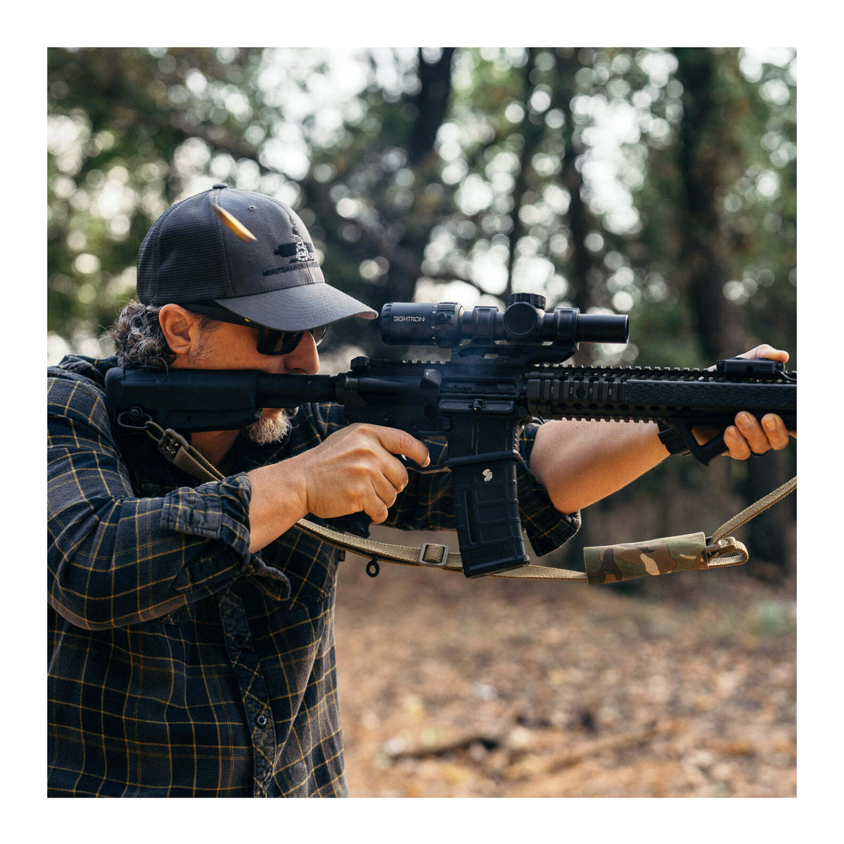 Sightron S6 1-6x24mm IR4A Multi-Coating Rifle Scope with 30mm Tube and Second Focal Plane (Black)