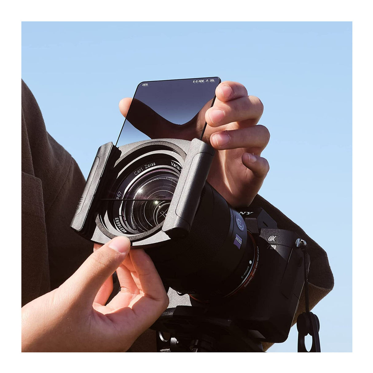 Urth 86mm Circular Polarizing Filter with Rotating Adapter for 100mm Square Filter Holder (Black)