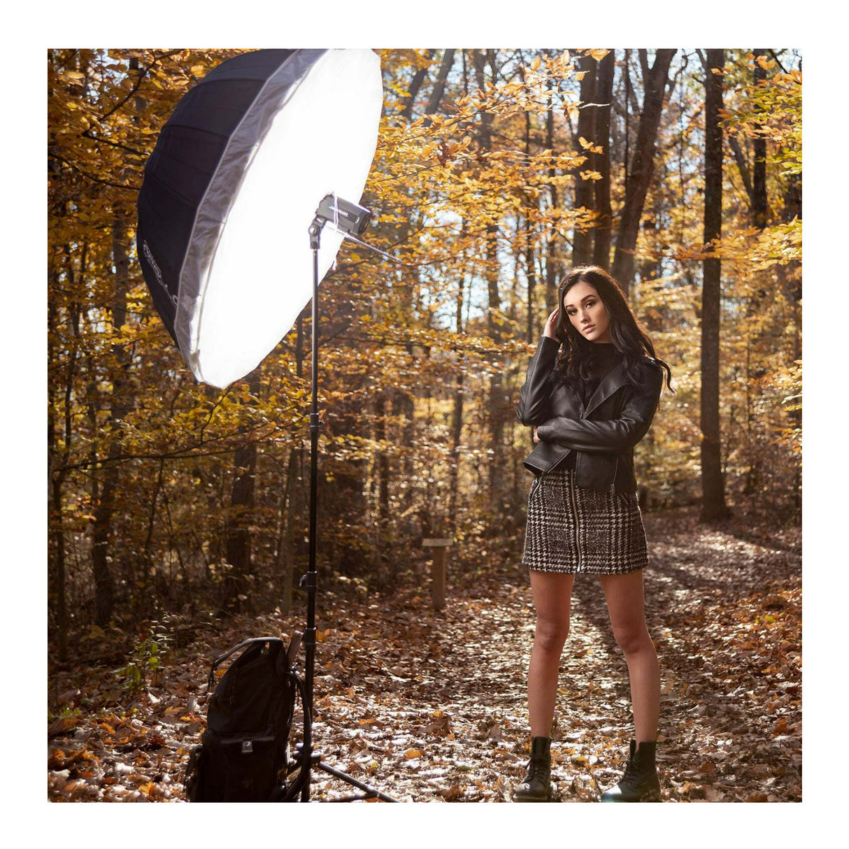 Westcott Diffusion Fabric for 43-Inch Deep Parabolic Umbrella with Adjustable Drawstring Entry Point